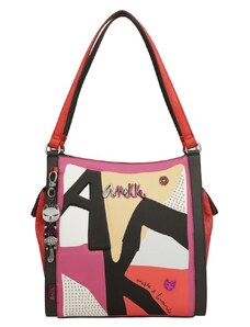Anekke Dámská kabelka přes rameno Hollywood Fashion 38792-204 černá;červená;bílá;béžová;fialová