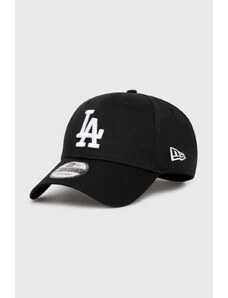 Kšiltovka New Era PATCH 940 LOS ANGELES DODGERS černá barva, s aplikací, 60422518