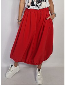 MCO Červená sukně BLUSH