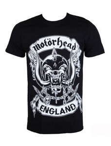Spiral Pánské tričko MOTORHEAD - Crossed Swords England Crest - Rock Off MHEADTEE42MB