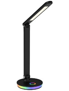 Polux LED RGBW Stmívatelná dotyková stolní lampa NEPTUN LED/7W/230V černá SA1934