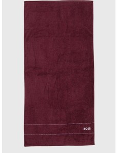 Bavlněný ručník BOSS Plain Burgundy 70 x 140 cm