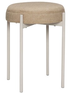 Béžová čalouněná stolička Hübsch Silo 45 cm