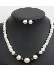 Jewelry Nihao Sada náhrdelník a naušnice perličky