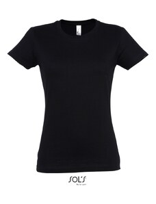 SOL'S 25.1502 - dámské tričko s krátkým rukávem černá - S