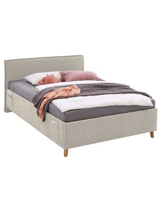Béžová čalouněná postel Meise Möbel Fun 90 x 200 cm