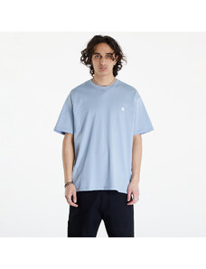 Pánské tričko Carhartt WIP S/S Madison T-Shirt UNISEX Frosted Blue/ White
