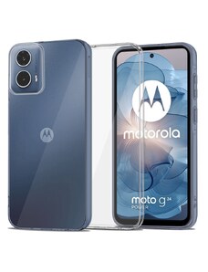 Ochranný kryt na Motorola Moto G24 / G24 POWER / G04 - Tech-Protect, FlexAir Pro Clear