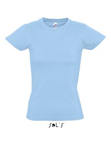 SOL'S 25.1502 - dámské tričko s krátkým rukávem světle modrá - S
