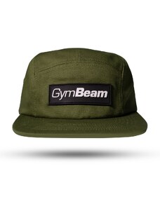 Kšiltovka 5Panel Military Green - GymBeam