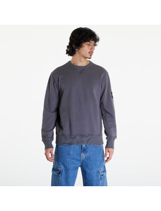 Pánská mikina Calvin Klein Jeans Washed Cotton Badge Sweatshirt Washed Black