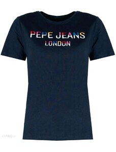 Modré tričko Pepe Jeans London