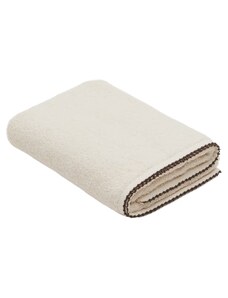 Béžový bavlněný ručník Kave Home Sinami 50 x 90 cm