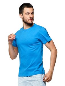 Moraj Pánské bavlněné triko Basic sytě modré