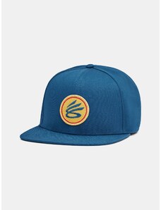 Under Armour Kšiltovka M Curry Flatbrim Snapback-BLU - Pánské