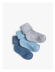 Koton Set of 3 Colorful Socks. Cotton