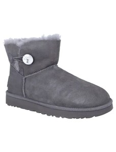 UGG Kůžoné sněhule MINI BAILEY BUTTON BLING | s příměsí vlny