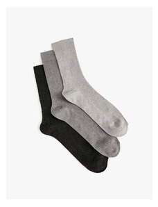 Koton 3-Pack of Crewneck Socks