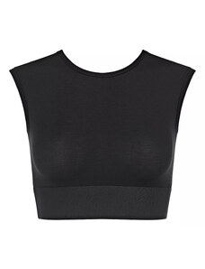 Dámský top GO Allround Crop Top - BLACK - černý 0004 - SLOGGI