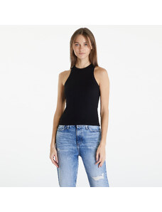 Top Urban Classics Ladies Racer Back Rib Top Black