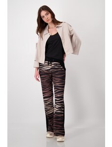 Kalhoty Monari 408213 s tygřím vzorem