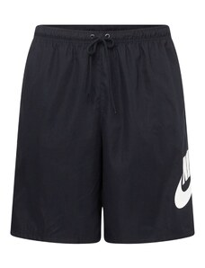 Nike Sportswear Kalhoty 'CLUB' černá / bílá