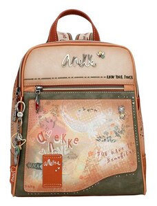 Elegantní batoh se zajímavými detaily z kolekce Hollywood Anekke 38835-158 hnědá hnědá