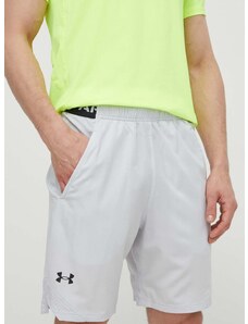 Tréninkové šortky Under Armour pánské, šedá barva, 1370382