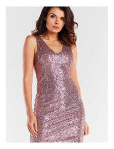 Šaty awama model 174306 Pink