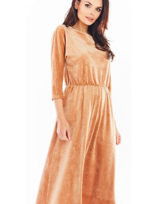 Šaty awama model 150737 Beige
