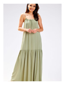 Šaty awama model 181105 Green