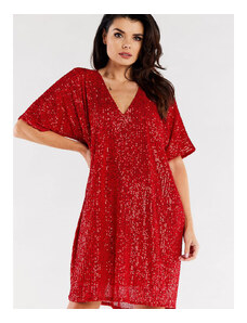 Šaty awama model 174351 Red
