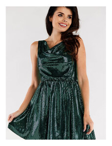 Šaty awama model 174327 Green