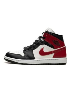 Jordan 1 Mid Gym Red Off Noir (W)