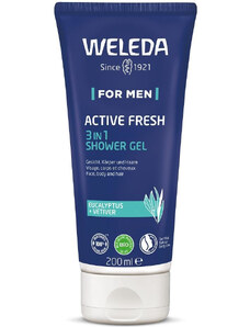 Weleda For Men Active Fresh 3in1 sprchový gel 200 ml