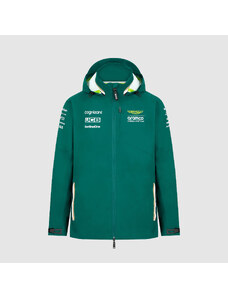 F1 official merchandise Týmová bunda s kapucí Aston Martin F1 Team 2024 zelená - XL
