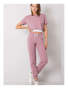 Dámské kalhoty Rue Paris model 168892 Pink