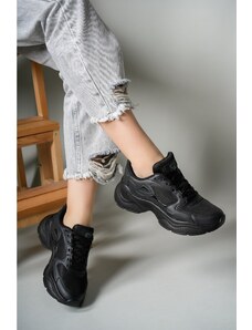 Riccon Women's Sneakers 0012152 Black Black