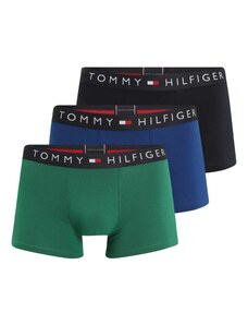 Tommy Hilfiger Underwear Boxerky námořnická modř / zelená / černá / offwhite
