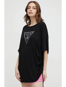 Guess t-shirt coulisse BLACK