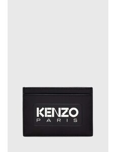 Kožené pouzdro na karty Kenzo černá barva, FE58PM820L44.99
