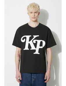 Bavlněné tričko Kenzo by Verdy černá barva, s potiskem, FE55TS1414SY.99J