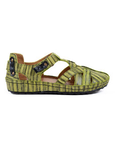 Maciejka Dámské zelené komfortní sandály
