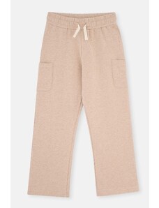 Dagi Brown Natural Color Local Seed Cotton Trousers