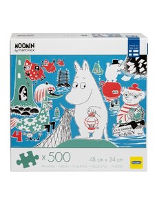 Martinex Finsko Puzzle Moomin Comic Book Four 500 dílků