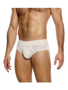 Modus Vivendi Striped Crochet slipy natural MV-07414