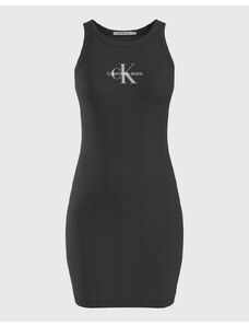 CALVIN KLEIN ARCHIVAL MONOLOGO RIB TANK DRESS