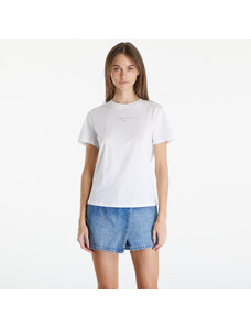 Tommy Hilfiger Dámské tričko Tommy Jeans Regrular Essential Logo Tee White