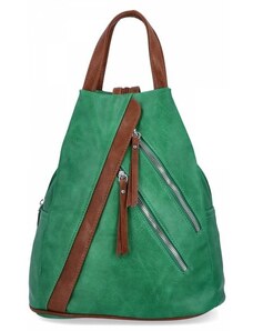 Dámská kabelka batůžek Herisson dračí zelená 1452H2023-47