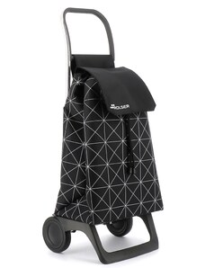 Rolser Baby Star MF Joy-1800 nákupní taška na kolečkách, černo-bílá